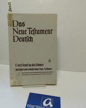 Lade das Bild in den Galerie-Viewer, Der Brief an die Römer (1966)