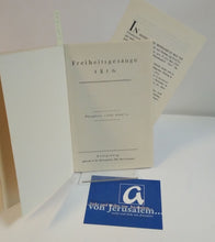 Lade das Bild in den Galerie-Viewer, Freiheitsgesänge 1810