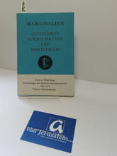 Lade das Bild in den Galerie-Viewer, Marginalien