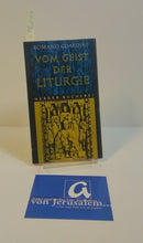 Lade das Bild in den Galerie-Viewer, Vom Geist der Liturgie