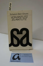 Lade das Bild in den Galerie-Viewer, Von Antlitz zu Antlitz