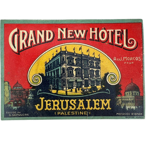 i&p_2023-1 | Das New Imperial Hotel in der Altstadt von Jerusalem