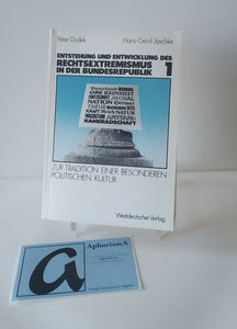 Entstehung und Entwicklung der Rechtsextremismus in der Bundesrepublik