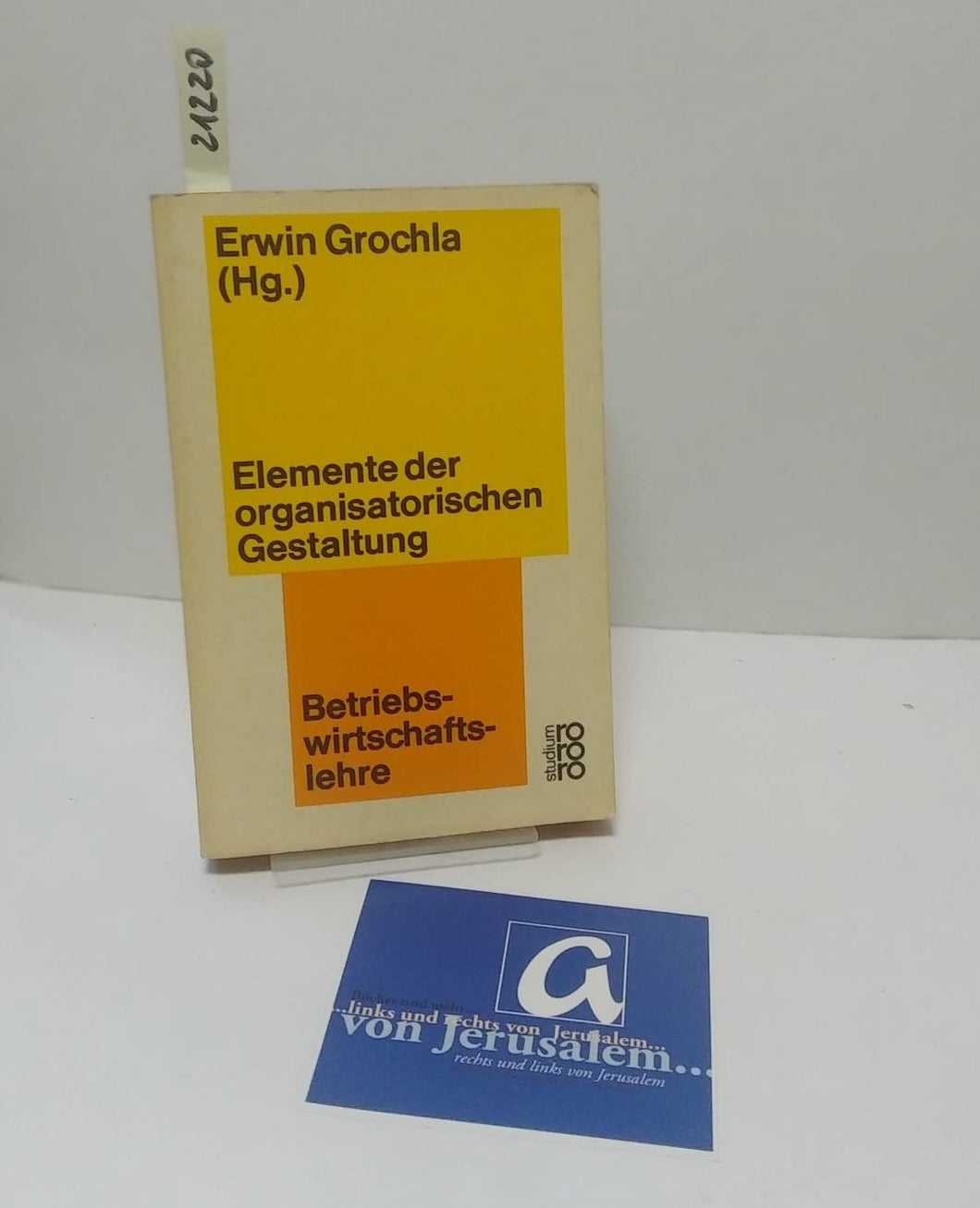 Elemente der organisatorischen Gestaltung