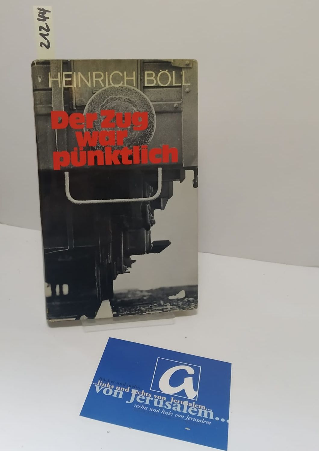 Der Zug war pünktlich