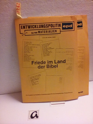 Friede im Land der Bibel 1. Folge / 3. Folge