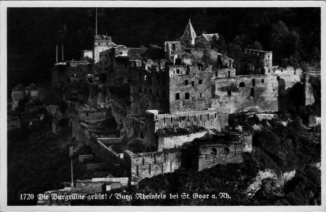 St. Goar - Schloß/Burg Rheinfels / Ruine Rheinfels