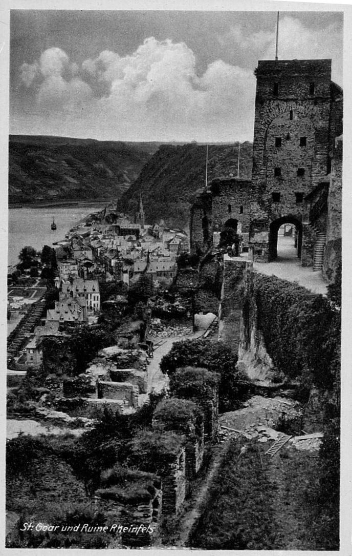 St. Goar - Schloß/Burg Rheinfels / Ruine Rheinfels