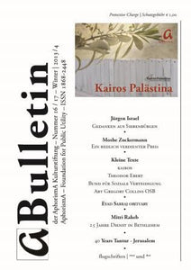 Bulletin der AphorismA Kulturstiftung 16-17 / Winter 2013/14