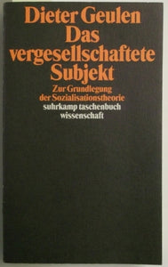Das vergesellschaftete Subjekt