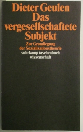 Das vergesellschaftete Subjekt