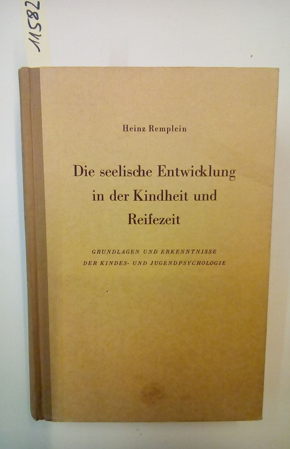 Die seelische Entwicklung in der Kindheit und Reifezeit