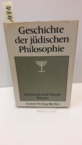 Geschichte der jüdischen Philosophie