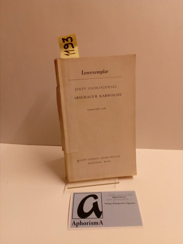 Warschauer Karwoche (1964)