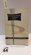 Interpretationen moderner Lyrik