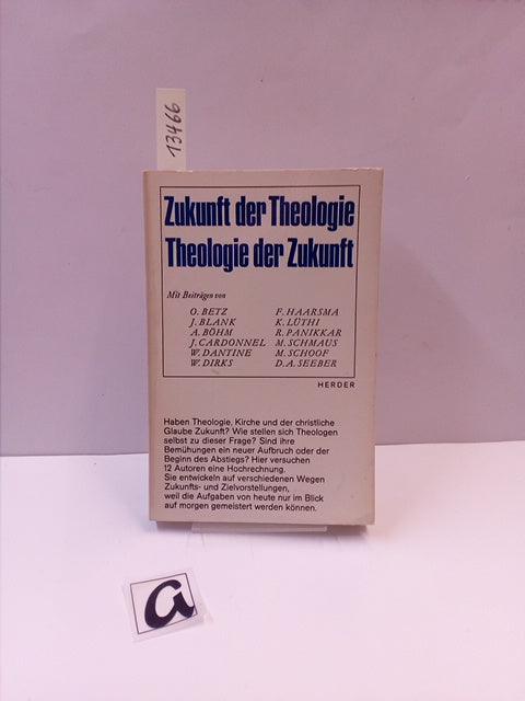 Zukunft der Theologie - Theologie der Zukunft