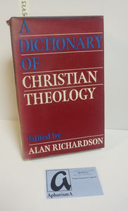 A Dictionary of Christian Theology