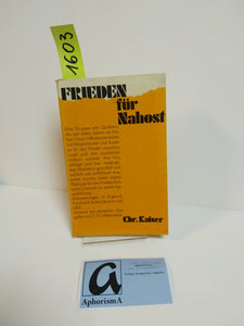 Frieden für Nahost