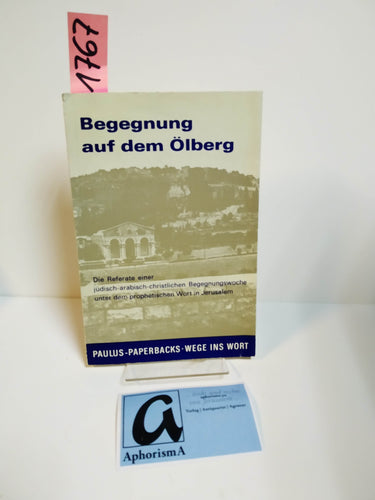 Begegnung auf dem Ölberg