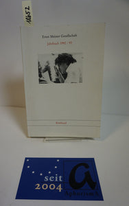 Ernst Meister-Gesellschaft Jahrbuch 1992/93