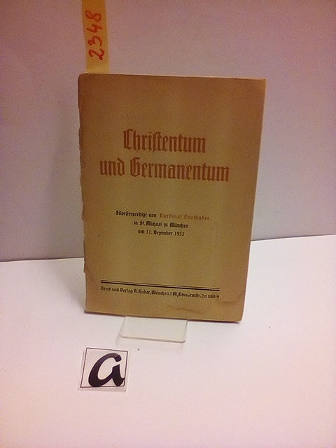 Christentum und Germanentum
