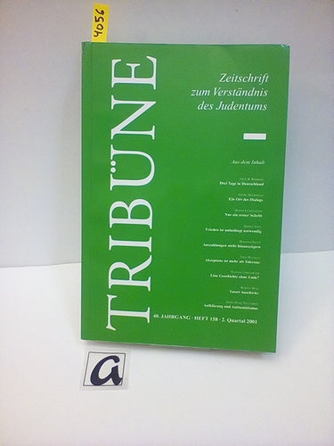 Tribüne  Zeitschrift zum Verständnis des Judentums