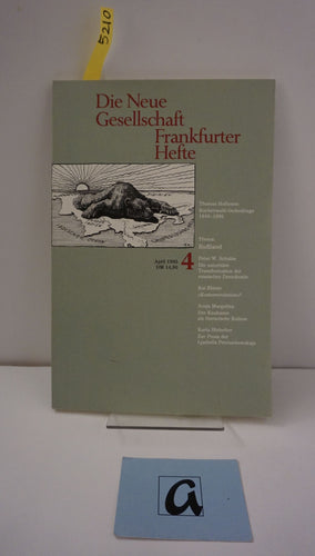 Die Neue Gesellschaft Frankfurter Hefte  April (4), 1995