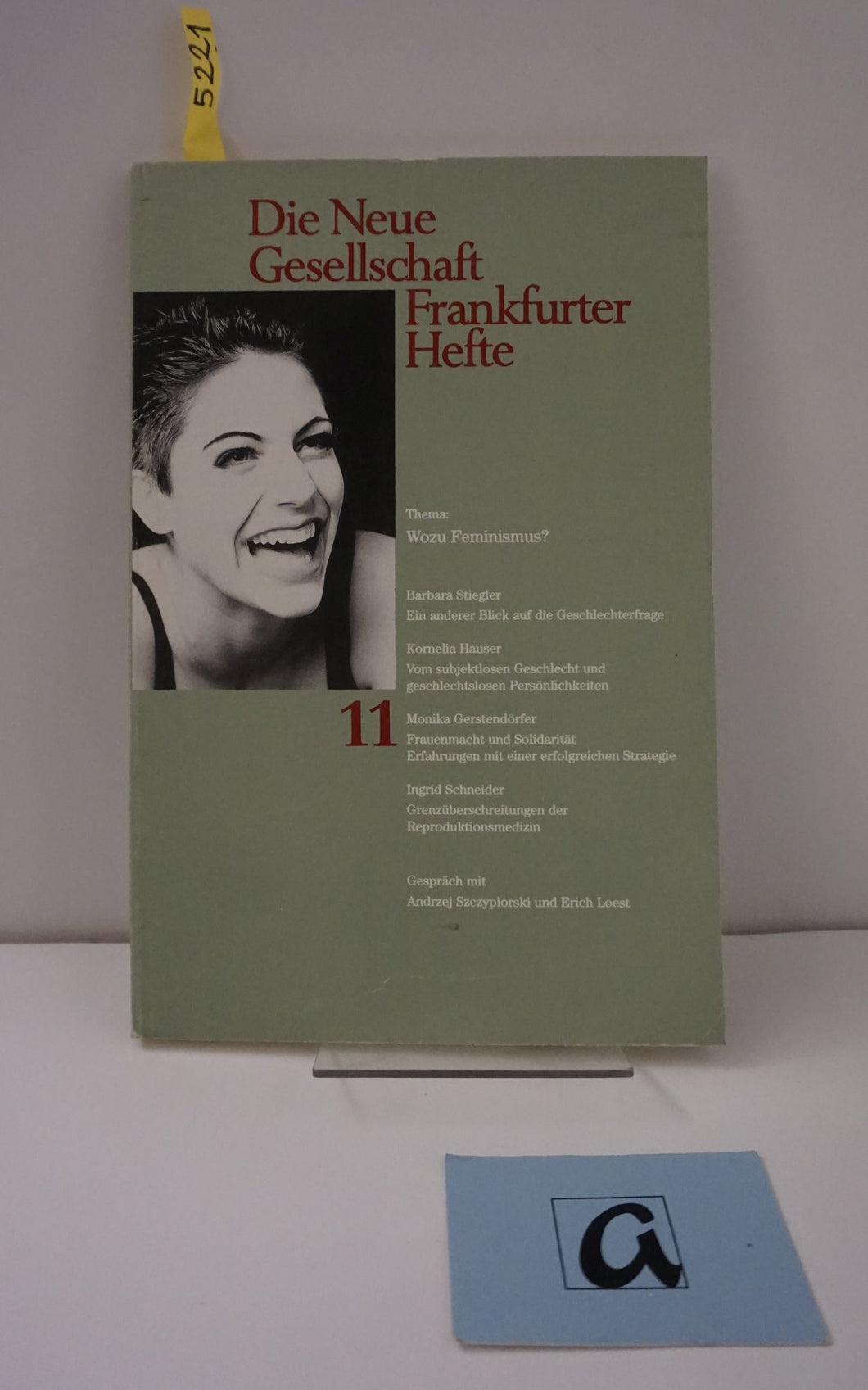 Die Neue Gesellschaft Frankfurter Hefte  November (11), 1996
