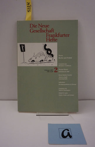 Die Neue Gesellschaft Frankfurter Hefte  Februar (2) 1997