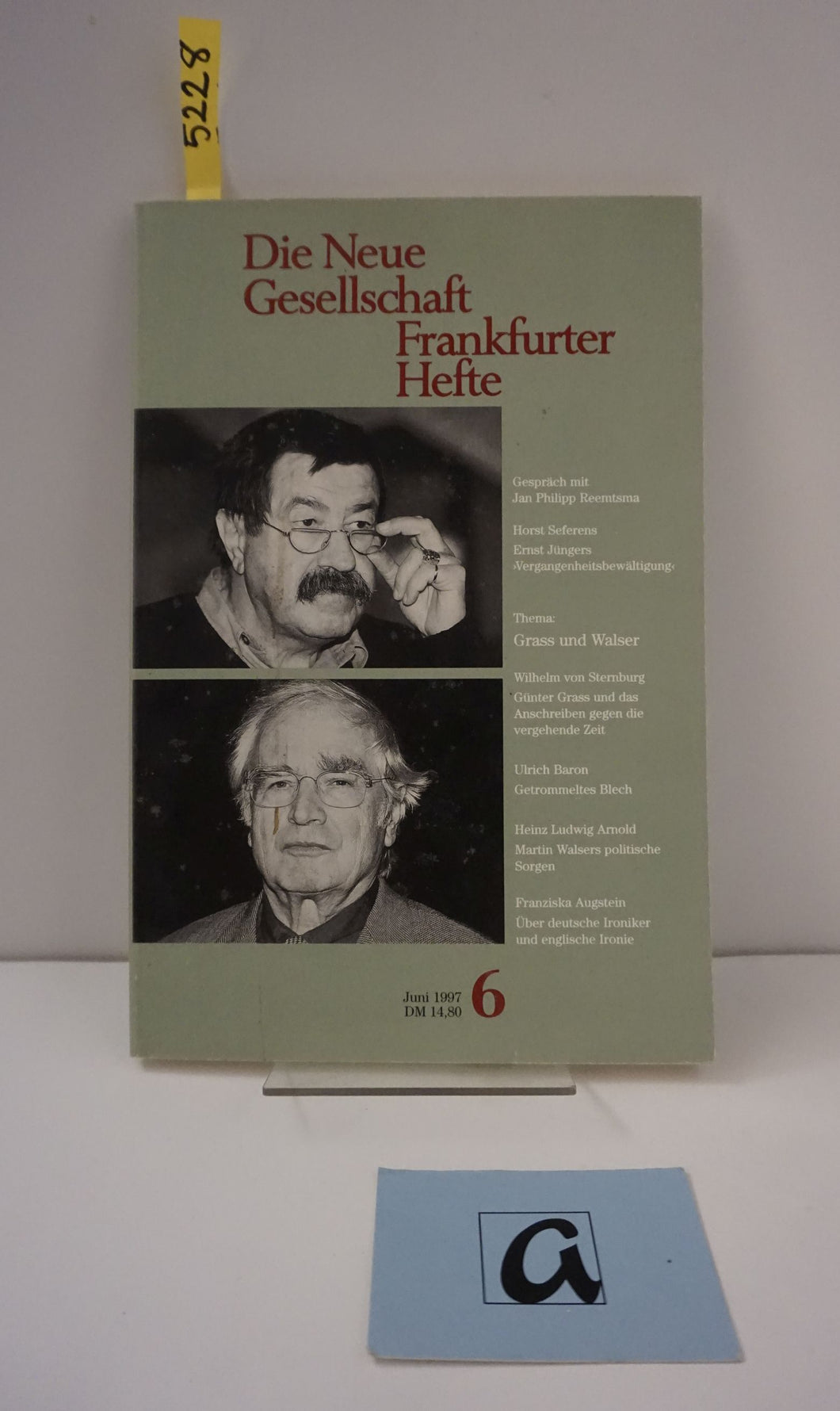 Die Neue Gesellschaft Frankfurter Hefte  Juni (6) 1997