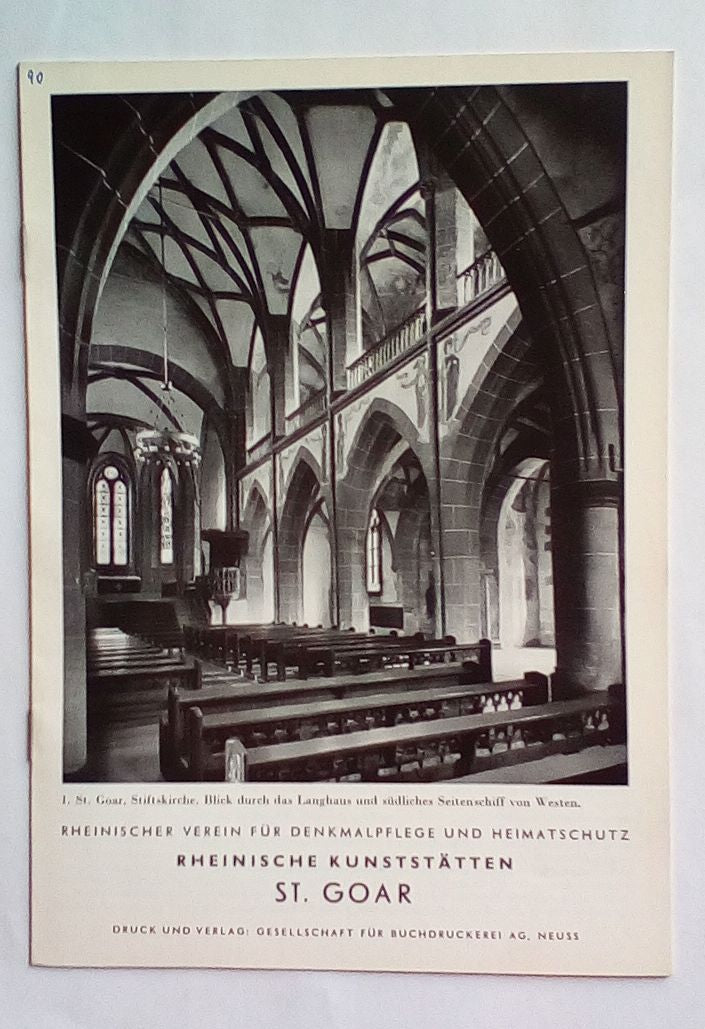 Rheinische Kunststätten Heft 090 - St Goar (1960)