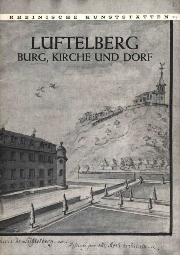 Rheinische Kunststätten Heft 114 - Lüftelberg / Burg, Kirche und Dorf (1969)