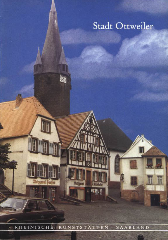 Rheinische Kunststätten Heft 347 - Stadt Ottweiler (1989)