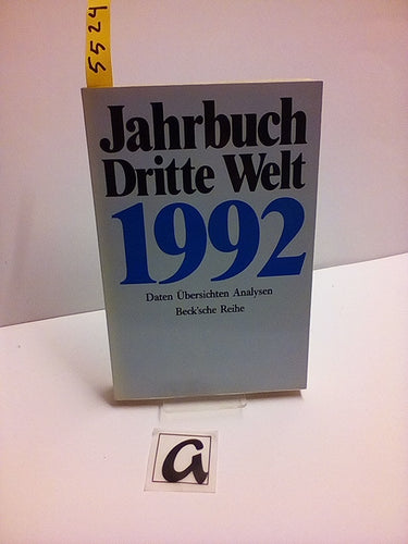 Jahrbuch Dritte Welt 1992