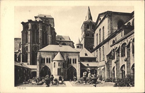 Postkarte Domhof - Trier