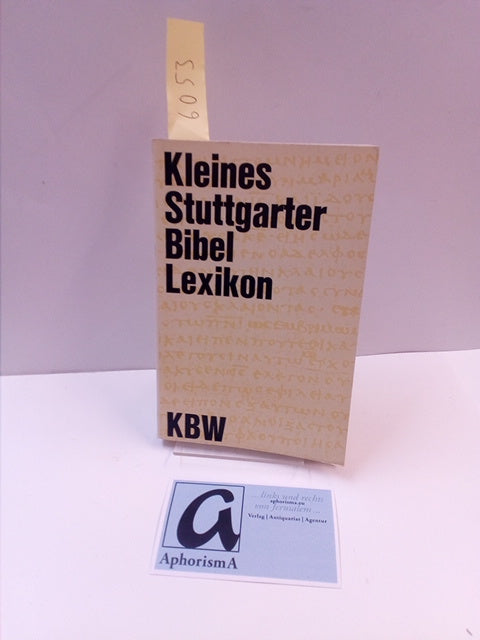 Kleines Stuttgarter Bibel Lexikon