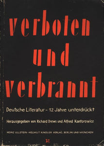 Verboten und verbrannt