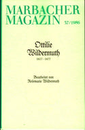 MM 037 | Ottilie Wildermuth 1817-1877