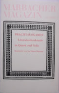 MM 058 | Literaturdenkmale in Quart und Folio