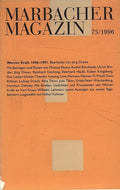 Werner Kraft.  1896-1991 (Mit einem Beiheft)
