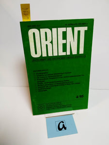 Orient - Zeitschrift des Deutschen Orient-Instituts