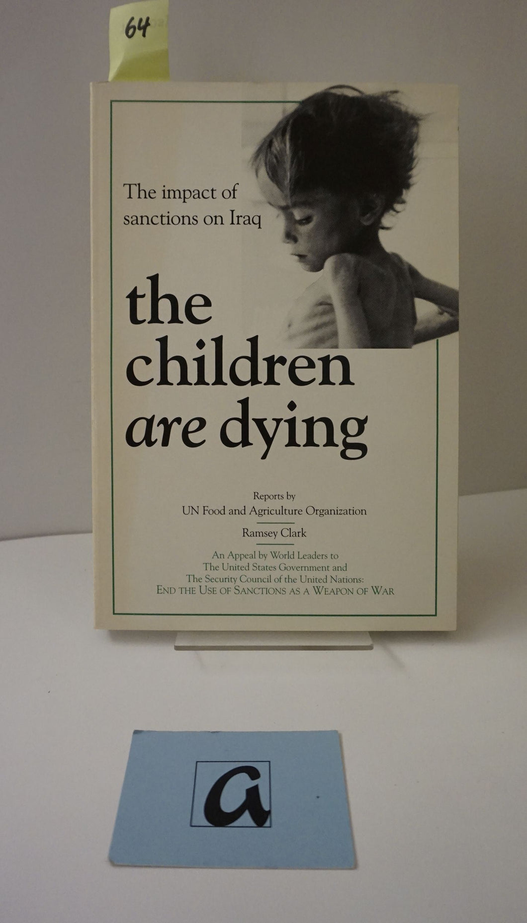 The Impact of Sanctions on Iraq: The Children are Dying