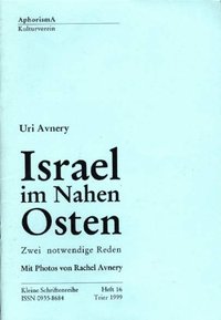 Cover der AphorismA-Veröffentlichung „Israel im Nahen Osten“