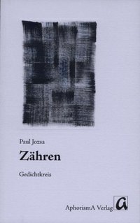 Cover der AphorismA-Veröffentlichung „Zähren“