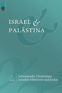 Cover der AphorismA-Veröffentlichung „Christentum zwischen Mittelmeer und Jordan“